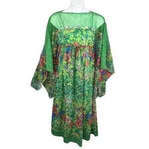 Unbranded | Dresses | Vintage 7s Rare Floral Sheer Kaftan Kelly Green Slip Dress Sm Fairycore Boho | Poshmark Unbranded | Dresses | Vintage 7s Rare Floral Sheer Kaftan Kelly Green Slip Dress Sm Fairycore Boho | Poshmark